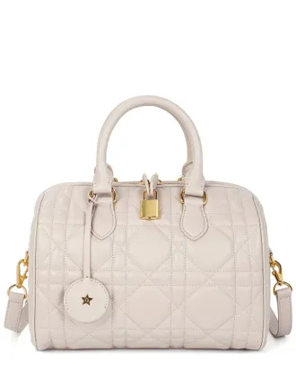 Tiffany & Fred Quilted Leather Bowling Bag