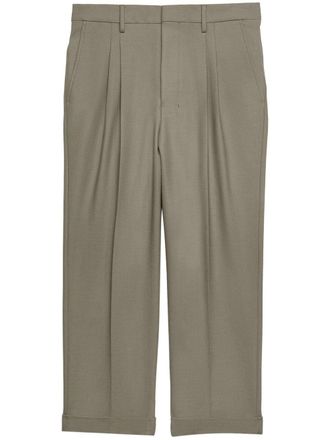 Ami Cropped broek - Grijs