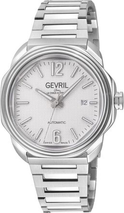 Gevril Group Roosevelt Automatic White Dial Mens Watch 46540B