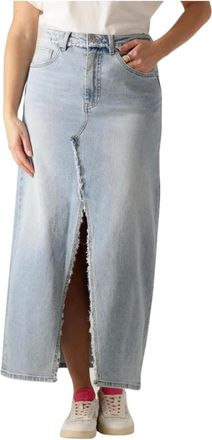 Circle Of Trust Rokken, Dames, Blauw, M, Denim, Blauwe Denim Rok