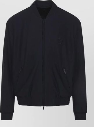 Giorgio Armani mesh bomber jacket