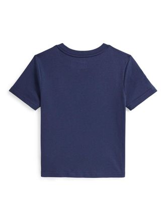 Polo Ralph Lauren Logo Cotton T-Shirt - Blue