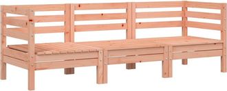 vidaXL Vidaxl - Sof&aacute; De Jard&iacute;n De 3 Plazas Madera Maciza De Abeto Douglas