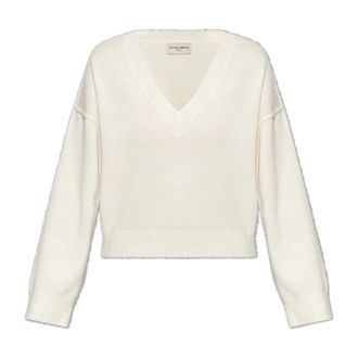 Officine G&eacute;n&eacute;rale Misty Sweater - Dames - Cashmere truien - Beige - S - Kasjmier - Truien & Vesten