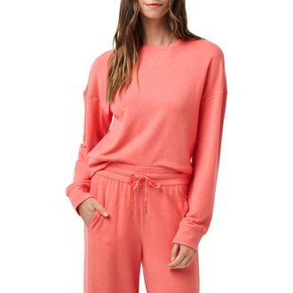 Travis Mathew Cloud Sweatshirt in Heather Porcelain Rose at Nordstrom Rack, Size X-Small