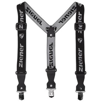 Ziener Braces Clip-Z Hosentr&auml;ger - Unisex | grau/schwarz