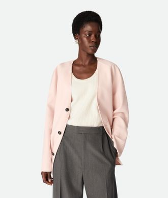 Bottega Veneta Cappotto In Lana Leggera E Cashmere - Bottega Veneta