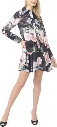 Ted Baker Gloria Button Down Long Sleeve Mini Dress
