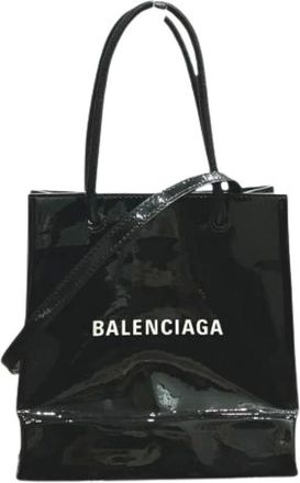 Balenciaga Pre-owned Tote Bags, female, Black, Size: ONE SIZE Pre-owned Vintage Tote Bag