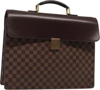 Louis Vuitton Pre-owned Handbags, female, Brown, Size: ONE SIZE Pre-owned Canvas Handbag