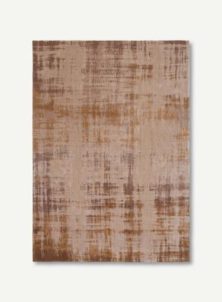 Louis De Poortere Dise&ntilde;o De Polvo Veneciano - Alfombra Abstracta Atlantic - Hecha En B&eacute;lgica - Acabado A Mano - Antideslizante Natural - 100% Poli&eacute;ster - Marr&oacute;n G&oacute;ndola