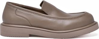 Paloma Barcel&oacute; Mocassino Loafer - Dames - Loafers - Beige - 37 EU - Leer - Schoenen