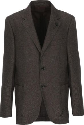 Lardini buttoned blazer - Brown