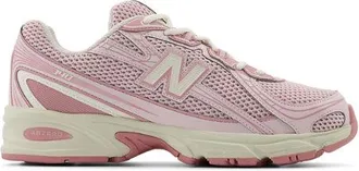 New Balance Unisex 740 in Rosa/Beige, Sintetica, Taglia 37.5