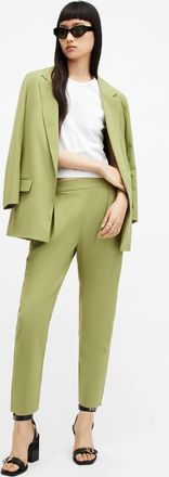 AllSaints Polyester Aleida Lightweight Tri Trousers, Size: 16