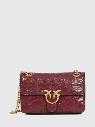 Pinko Love One Classic Mini Bag in Chevron Quilted Leather