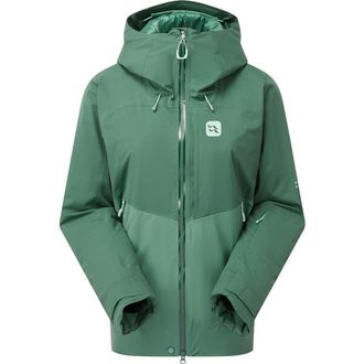 RAB Khroma Diffract Jacket - Womens in Green Slate/eucalyptus at Nordstrom, Size X-Large