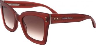 Isabel Marant Isabel Marant Womens IM0103-S-C9A-52 IM0103 52 S C9A Sunglasses - Dark Red - One Size
