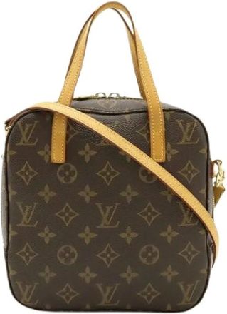Louis Vuitton Pre-owned Handbags, female, Brown, Size: ONE SIZE Pre-owned Canvas Handbag
