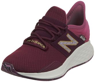 New Balance Womens Fresh Foam Roav V1 Running Shoe, Dark Ember/Raisin, 6