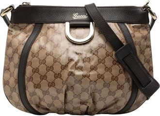 Gucci Pre-owned Cross Body Bags, female, Brown, Size: ONE SIZE Pre-owned Patterned Shoulder Bag