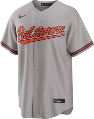 Nike Gunnar Henderson Baltimore Orioles Nike Mens MLB Replica Jersey in Grey | RP26OLRDOL9-VJY