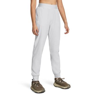 Under Armour Womens Armoursport Woven Pants, (014) Halo Gray / / White, Large