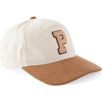 Cotton On Mens 5 Panel Hat in Bone Brown P at Nordstrom