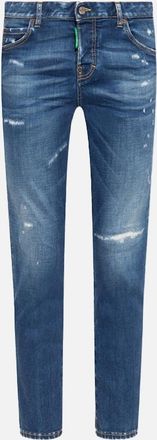Dsquared2 Mens Dsquared2 One Life One Planet Smiley Jeans in Blue - Size: 32