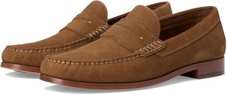 Johnston & Murphy Baldwin Penny Mens Shoes Snuff English Suede : 10.5 M, Leather