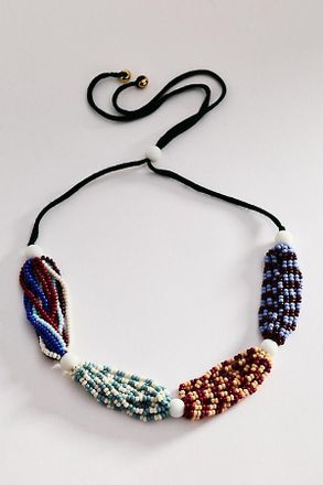Alemais Le Jardin Bead Bunch Necklace
