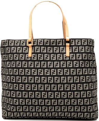 Fendi Pre-owned Fendi Small Zucchino Canvas Tote Ladies 3202 8BH019 028