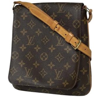 Louis Vuitton Pre-owned Vintage Monogram Shoulder Bag - Dames - Pre-owned - Bruin - Maat: ONE Size