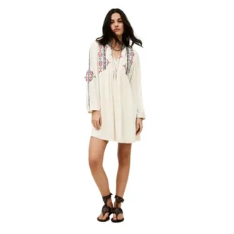BA&SH Ba&Sh, Short Dresses, female, Beige, Size: S Skirts