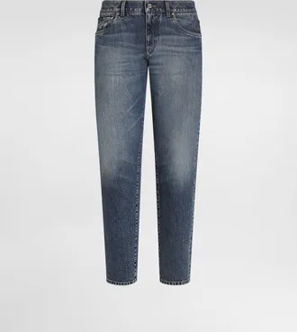 Dolce & Gabbana Denim Trousers - Man Denim Multi-colored 44