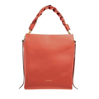 Coccinelle Schultertasche - Boheme Grana Double - Gr. unisize - in Rot - für Damen