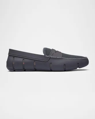Swims Men & apos;s Mesh Penny Loafers