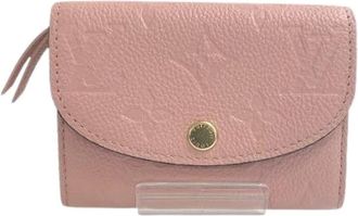 Louis Vuitton Pre-owned Wallets, female, Pink, Size: ONE SIZE Pre-owned Rosalie Monogram Wallet