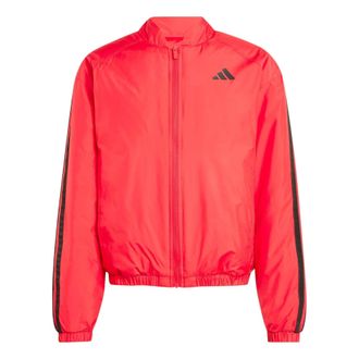 adidas Essentials 3-Stripes Insulated Bomber Jacket Red JD1048