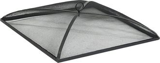Sunnydaze Spark Screen 24in Square Heavy-Duty Steel Mesh Fire Pit Cover Accessory