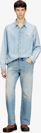 Diesel Mens Jeans D-Eeper Blue Denim Cotton