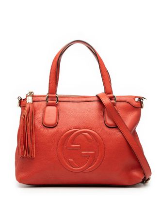 Gucci 2000-2015 Small Leather Soho Working satchel - Red