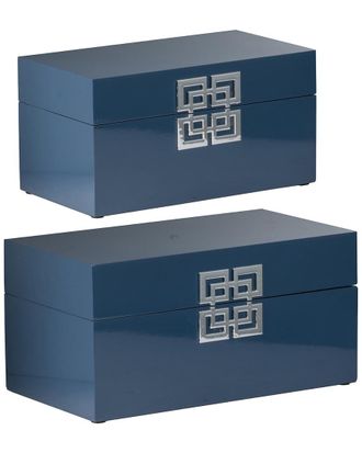 A&B Home Set Of 2 Decorative Boxes