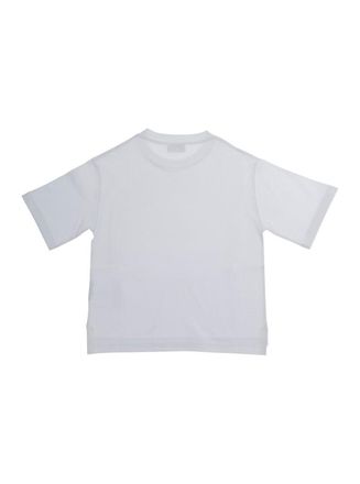 Gucci Boys T-Shirt For Kids White Cotton Logo T-Shirts And Polos