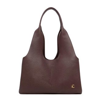 Coccinelle Nell Tote - Dames - Shoppers - Rood - ONE Size - Leer - Tassen