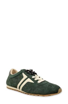 Shushop Sarah Sneaker in Forest Green Suede at Nordstrom, Size 7.5