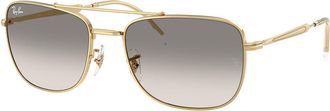 Ray-Ban RB3755 001/32 Mens Sunglasses Gold Size 59