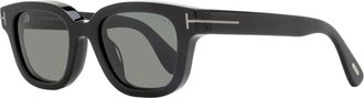 Tom Ford Mens Alt Fit Sunglasses TF1274-D-N 01A Black 49mm