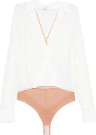 Elisabetta Franchi Mujer, Camisetas, Blanco, Talla: S