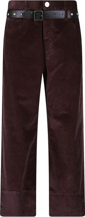 Pinko Straight Broeken - Dames - Straight fit broeken - Rood - W27 - Broeken